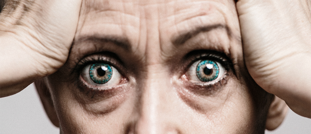 A close up of a woman