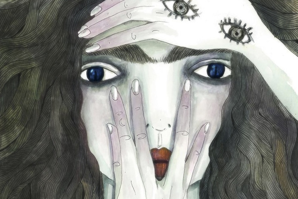 An illustration of a woman