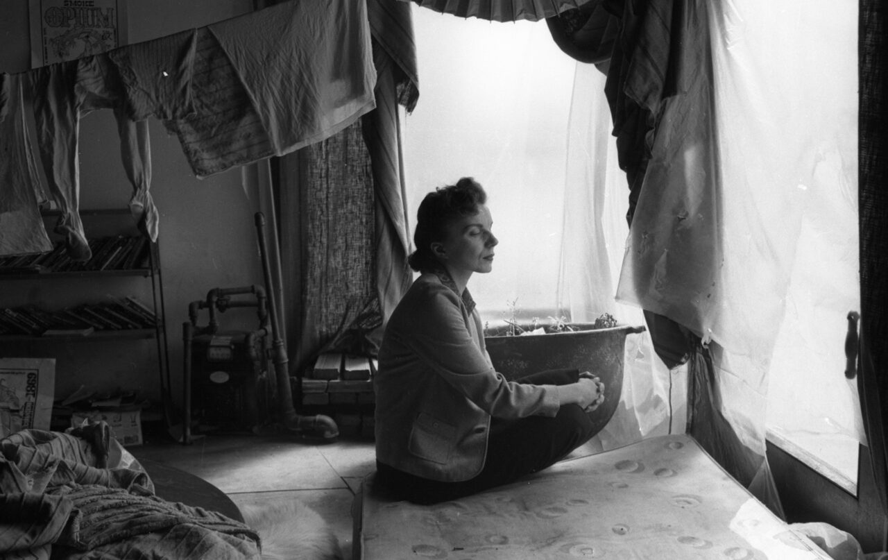 self-portrait by Maggie Diaz.