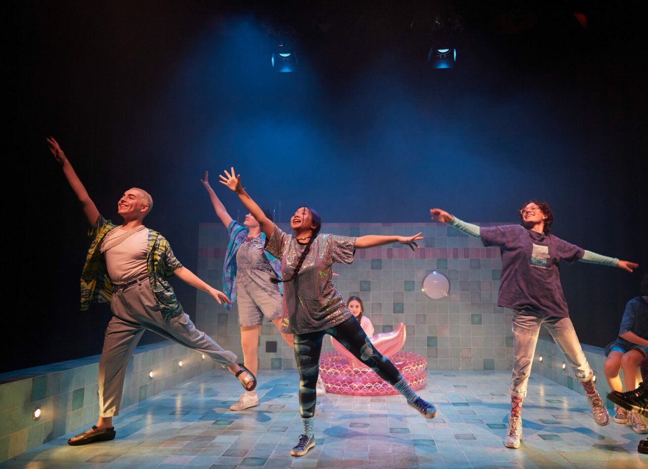 young people dancing